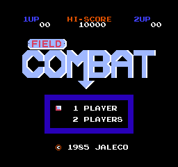Field Combat (Japan) Title Screen